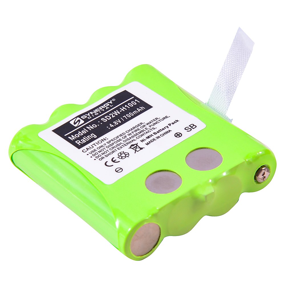Synergy Digital 2-Way Radio Battery for Motorola M370H1A - Rechargeable NiMH 4.8V 700mAh Replacement Battery Compatible with BNH-370, KEBT072, KEBT072A, KEBT-072-A - Perfect for Construction, Security & Outdoor Communication