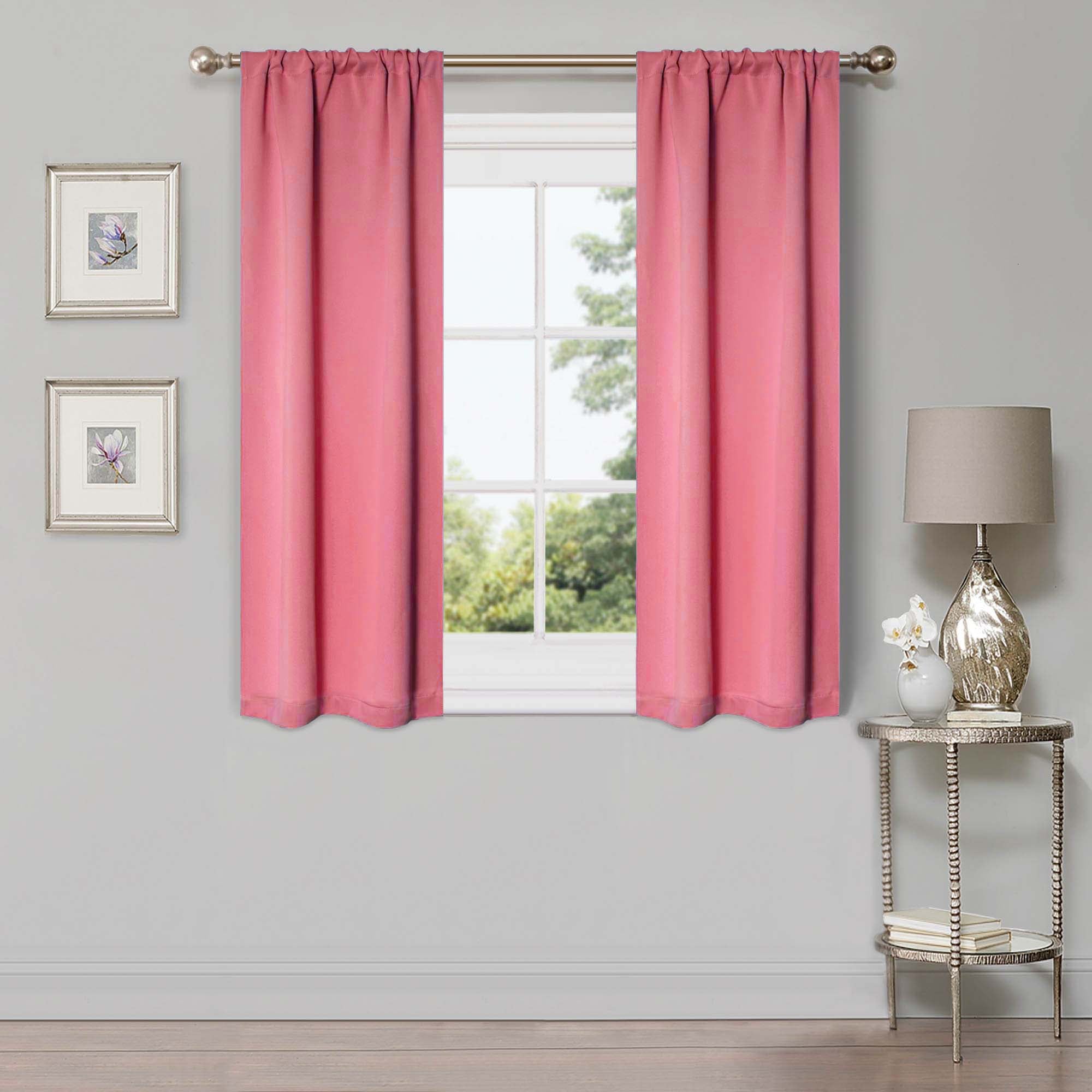 Blackout Curtains for Bedroom - Machine Washable, Thermal Insulated, Noise Reducing - Set of 2 Panels - Perfect for Nursery, Home Theater & Shift Workers (42x84 Inches)