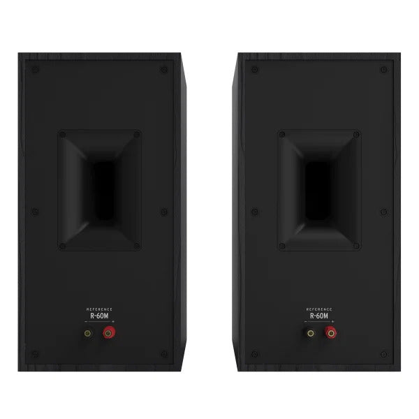 Klipsch R-60M 340W High-Performance Bookshelf Speakers (Pair) - Premium Sound for Home Theater, Music & Gaming