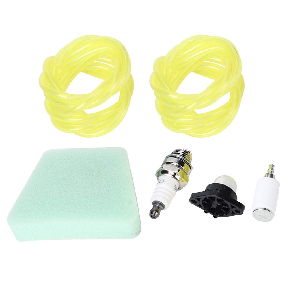 Okuyonic Air Filter Set for Poulan Chainsaw - High Reliability Fuel Line Air Filter with Stable Sponge - Perfect for Garden Maintenance and Outdoor Landscaping