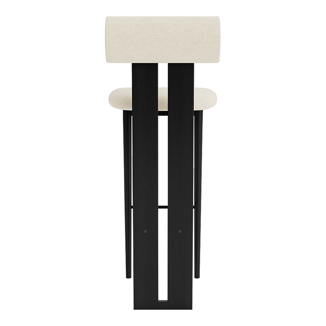 Norr11 Hansen Hyldahl Hippo Bar Stool - Modern Scandinavian Bar Chair for Kitchen, Dining & Lounge - Perfect for Home, Cafe & Restaurant Decor
