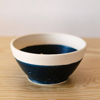 Lafayette Avenue Ceramics Berry Bowl - Handmade Ceramic Fruit Serving Bowl for Berries, Snacks, and Desserts - Perfect for Parties, Breakfast, and Kitchen Decor