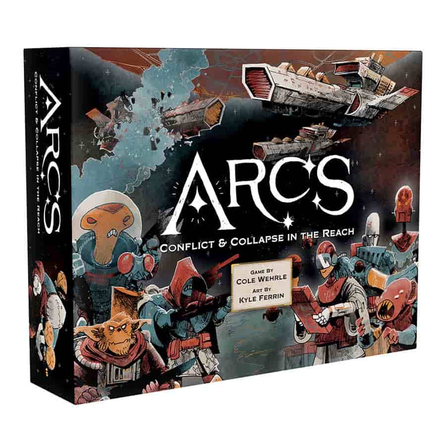 ARCS KS Edition (Base Pledge) - Strategic Board Game for Adults & Teens - Perfect for Game Nights, Family Gatherings & Competitive Play