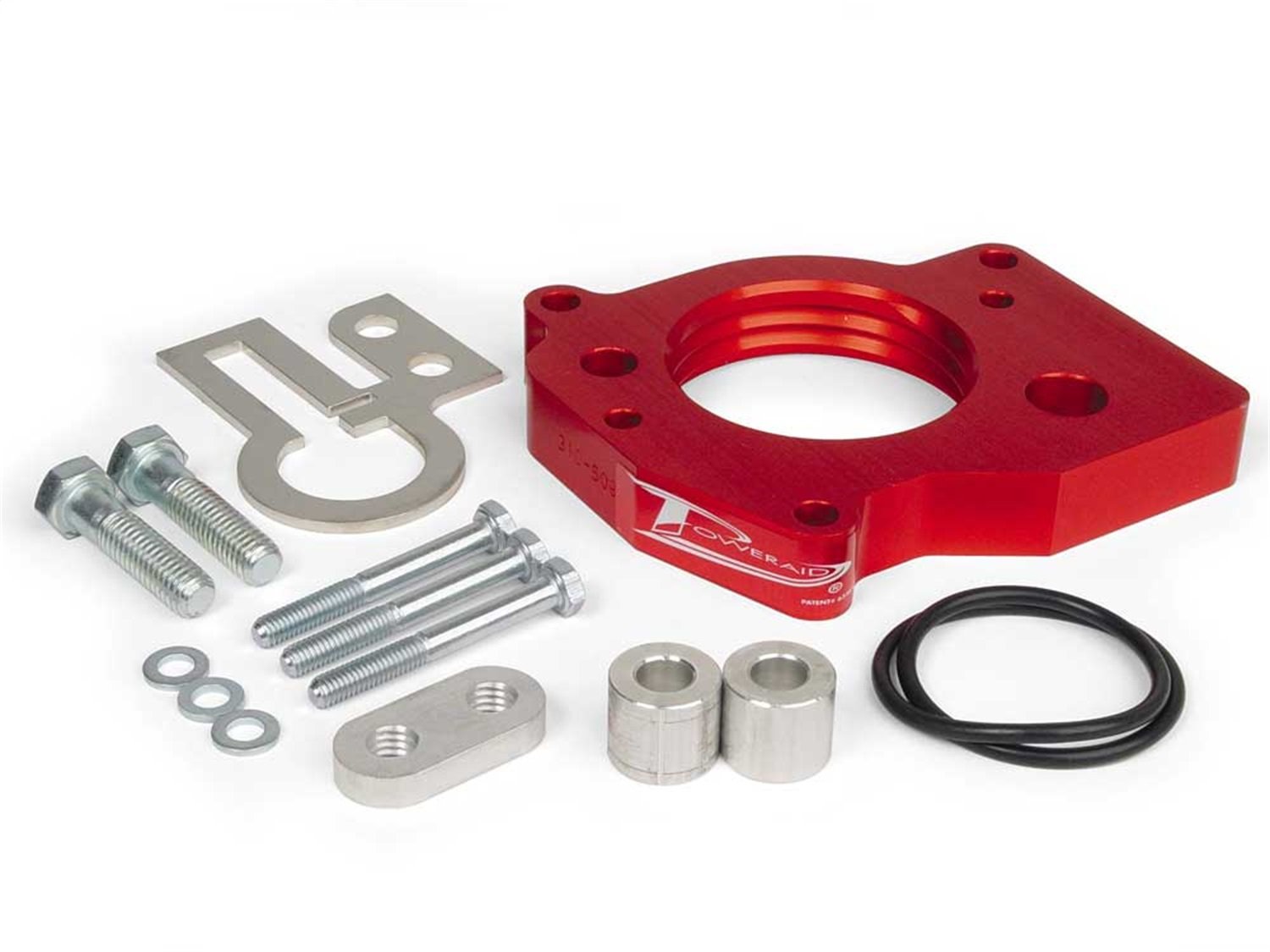 Airaid 310-508 PowerAid Throttle Body Spacer for Improved Engine Performance – Boost Horsepower & Fuel Efficiency – Perfect for Off-Road & Racing Vehicles