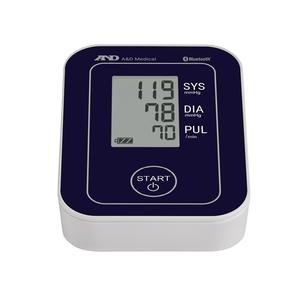 A&D Medical Wireless One Button Blood Pressure Monitor - Accurate Digital BP Cuff for Home Use - Track Heart Health & Hypertension - Ideal for Seniors & Daily Health Monitoring