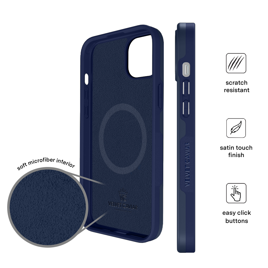 Premium Admiral Navy iPhone Case - Slim Protective Cover for iPhone [Model] | Shockproof & Scratch-Resistant | Perfect for Work, Travel & Everyday Use