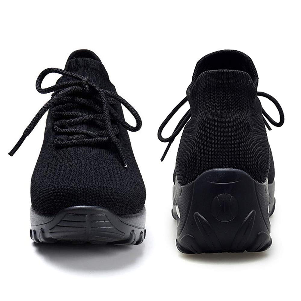 Hitmars Women's Lightweight Mesh Running Shoes - Air Cushion Gym Sneakers for Walking, Training & Casual Wear (Black/Blue/Grey/Pink/White, UK3-UK9) | Perfect for Workouts, Jogging & Everyday Comfort