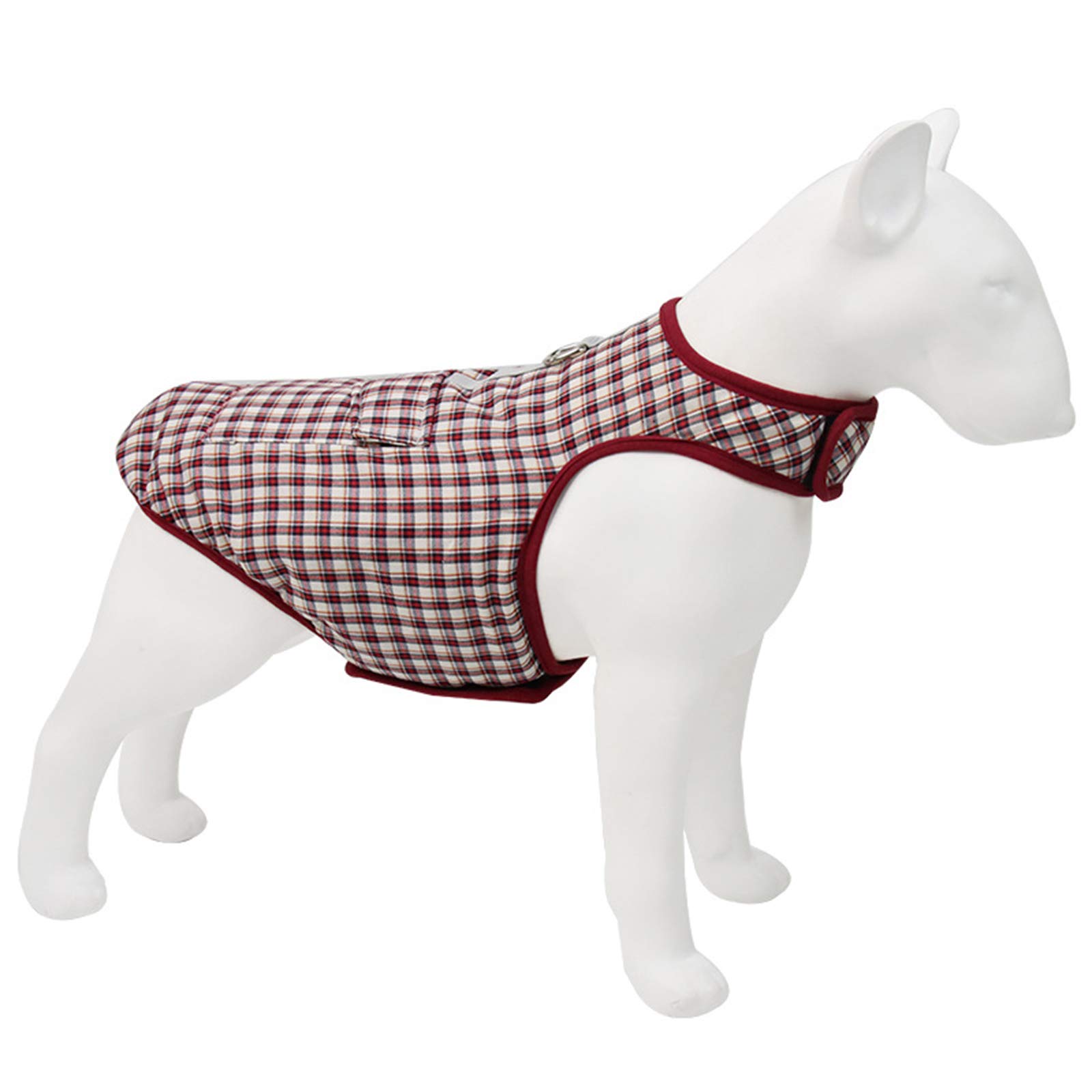 Waterproof & Reversible Reflective Dog Winter Coat - Warm Pet Jacket for Cold Weather, Small to Large Dogs (XS-4XL) with Pocket - Ideal for Outdoor Walks, Hiking & Winter Adventures