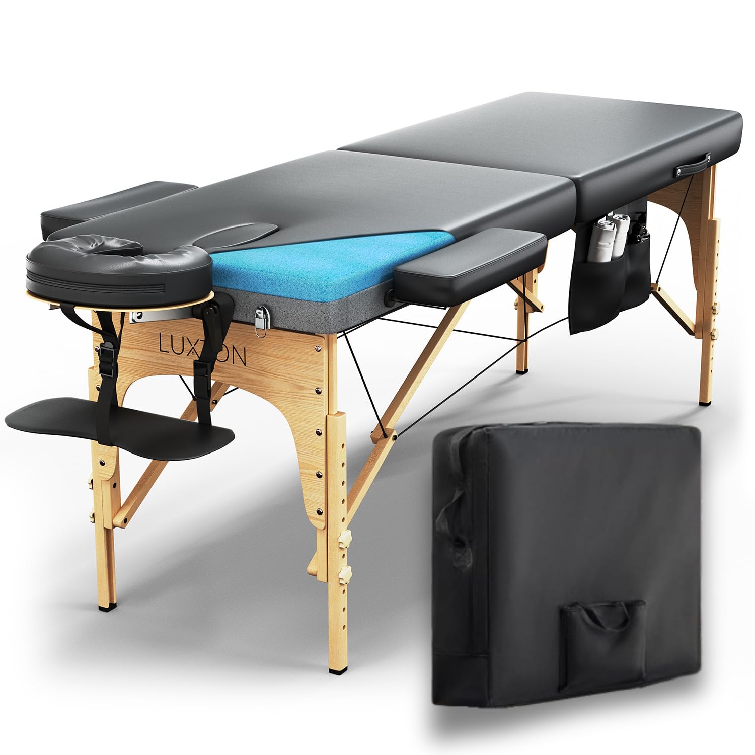 Luxton Home Portable Foldable Massage Table - 72