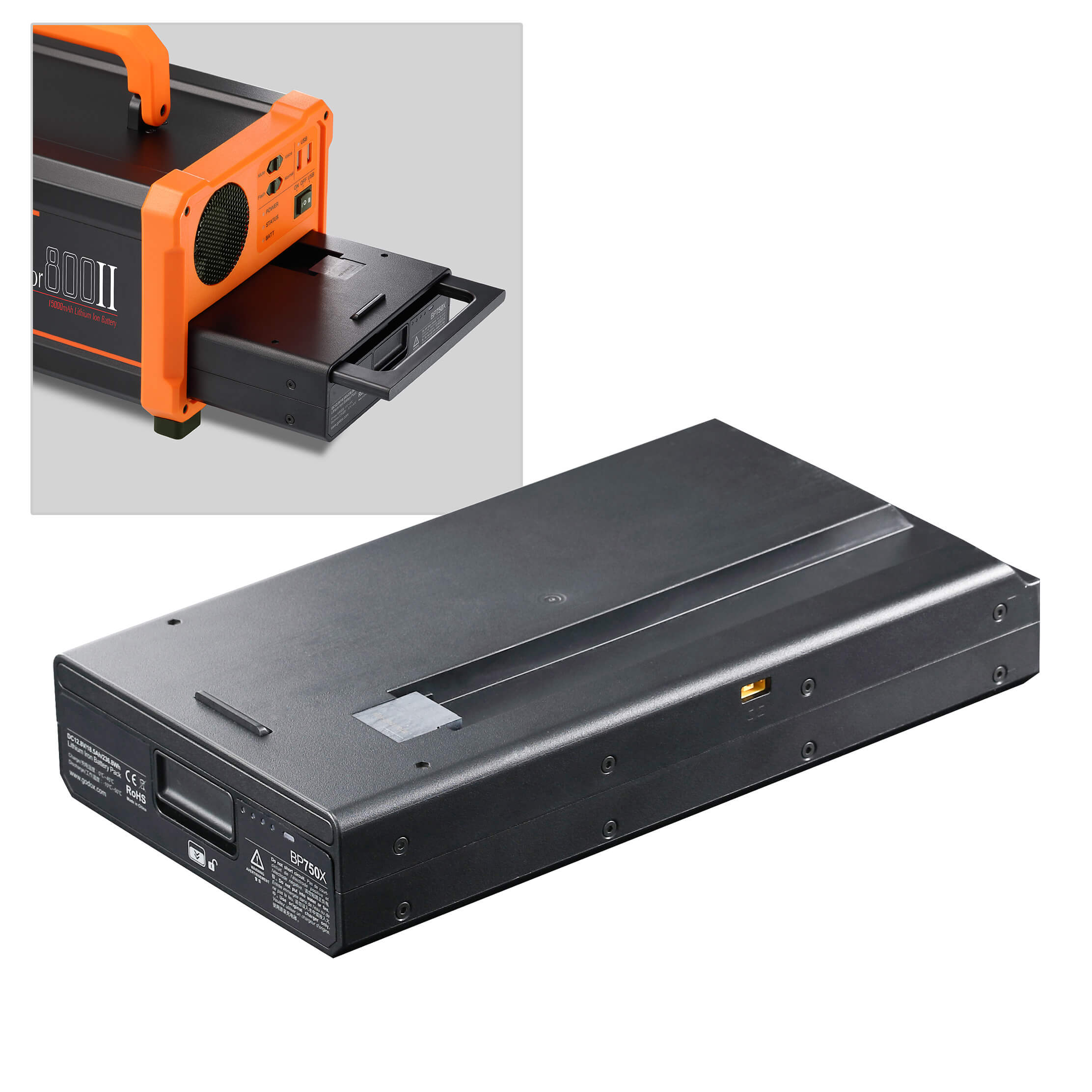 Premium Replacement Battery for Godox PowerGenerator 800 II (BP750X) - Compatible with Flash & Studio Lighting - Perfect for Professional Photography & On-Location Shoots