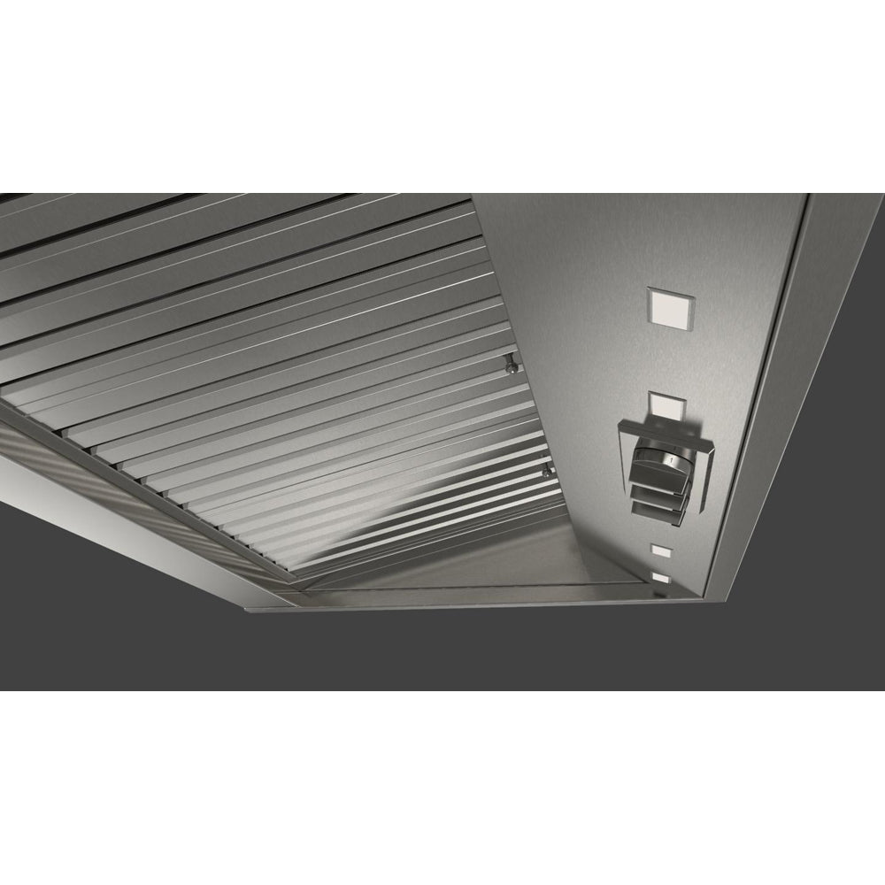 Fulgor Milano 48 Inch 1000 CFM Professional Stainless Steel Under Cabinet Range Hood with Knob Control - Model F6PH48DS1 | Perfect for Modern Kitchens, Restaurants & Heavy Cooking