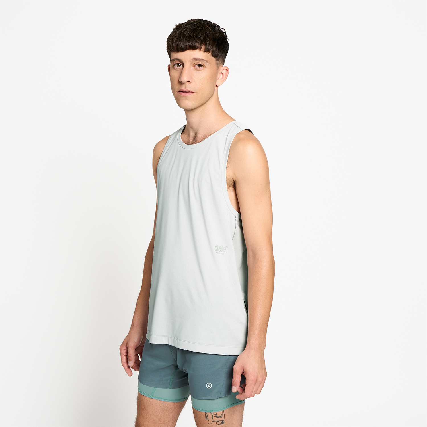 Ciele Men's DLY Running Singlet - Lightweight & Breathable Performance Top for Marathon, Training & Workouts