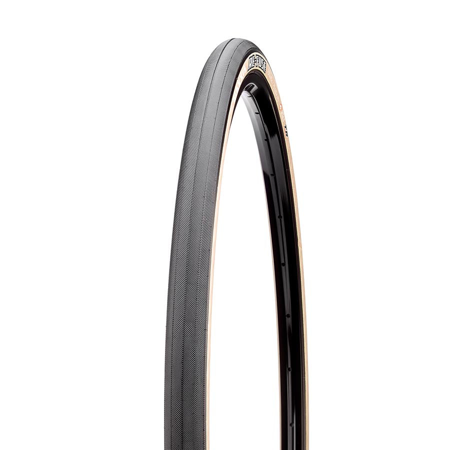 Maxxis Re Fuse 700x40C Folding Tubeless Ready Bike Tire with MaxxShield & 60TPI - Tanwall for Gravel & Commuter Cycling