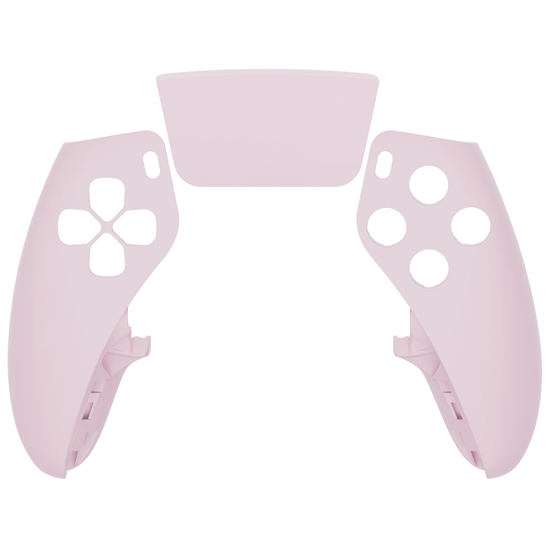 eXtremeRate Cherry Blossom Pink PS5 Edge Controller Housing Shell - DIY Replacement Faceplate & Touchpad Cover for PS5 Edge Controller | Gaming Accessories for Custom Console Setup
