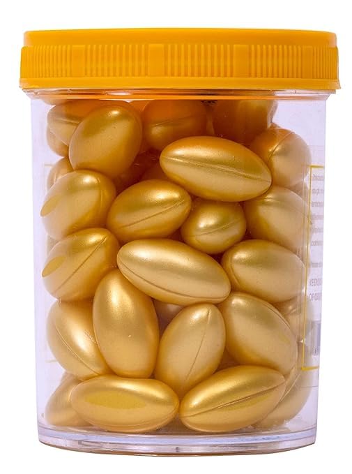 Angelie Vitamin E Hair Capsules for Hair Growth, Damage Repair, Anti-Dandruff & Shine - Reduce Hair Fall & Nourish Scalp for Healthy Hair - Perfect for Daily Hair Care & Styling Protection