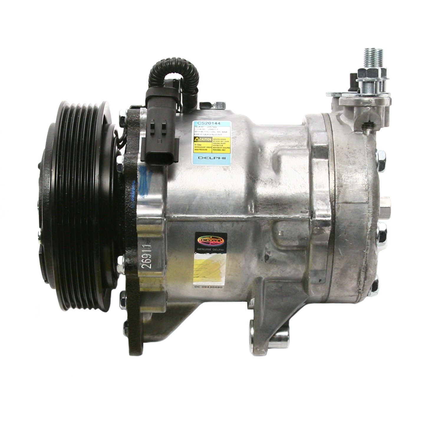 Delphi CS20144 7H15 Air Conditioning Compressor - Replacement Part for Car AC System | Perfect for Honda, Toyota, Nissan Vehicles