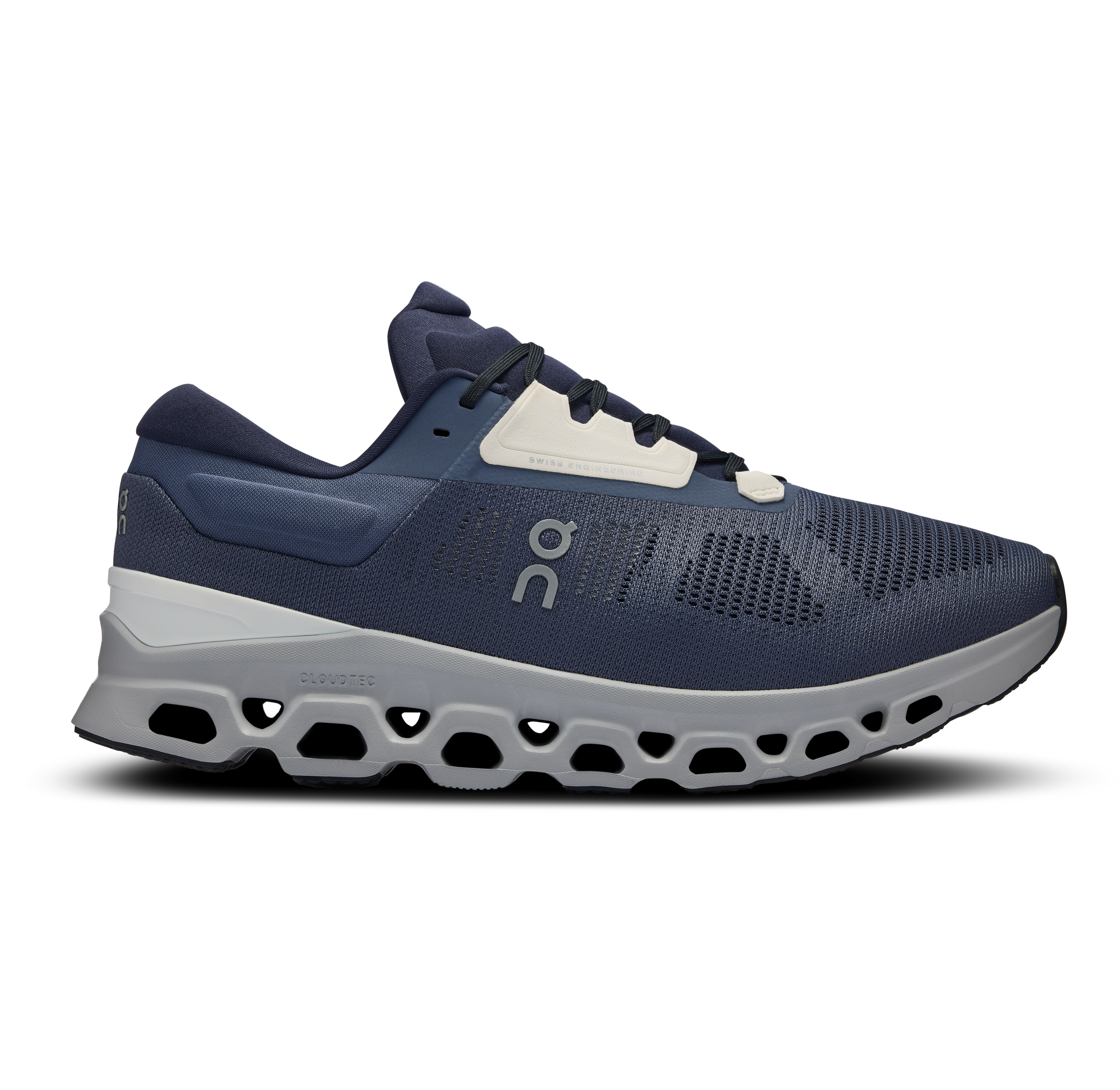 On Running Men's Cloudstratus 3 Running Shoes - Metal/Glacier Color - Lightweight Cushioned Sneakers for Road Running & Marathon Training