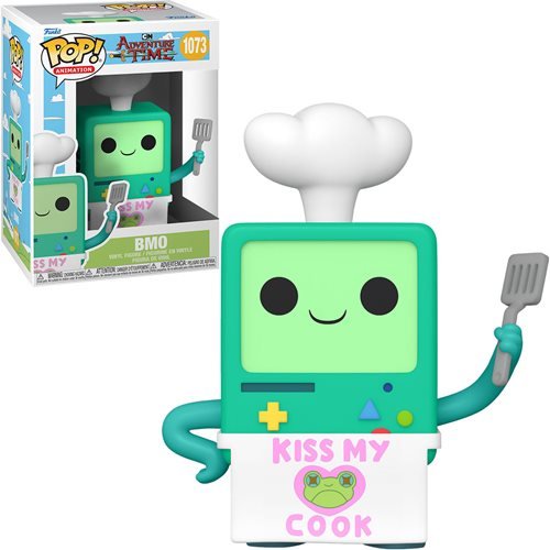 Adventure Time BMO Cook Pop! Vinyl Figure Collectible Toy [1073] - Perfect for Fans, Display & Gift Giving