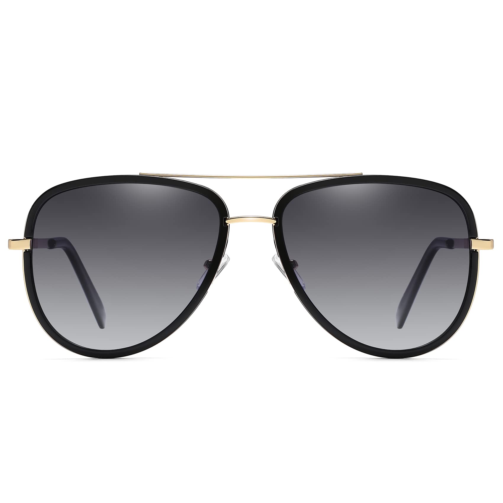 Stylish Polarized Aviator Sunglasses for Women - UV Protection & Anti-Glare - Perfect for Driving, Beach & Outdoor Activities