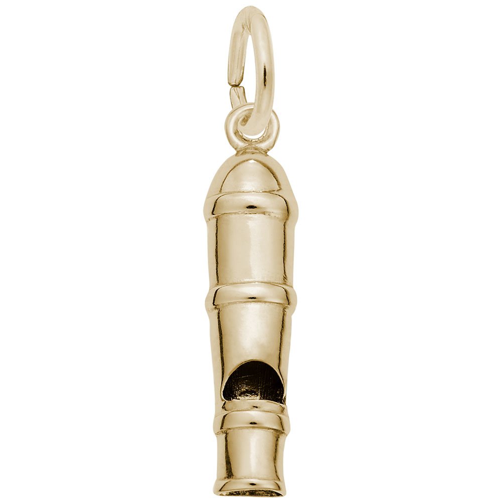 Whistle Charm Pendant - Sterling Silver Dog Whistle Charm for Bracelets & Necklaces - Perfect for Pet Lovers, DIY Jewelry Making & Gift Giving