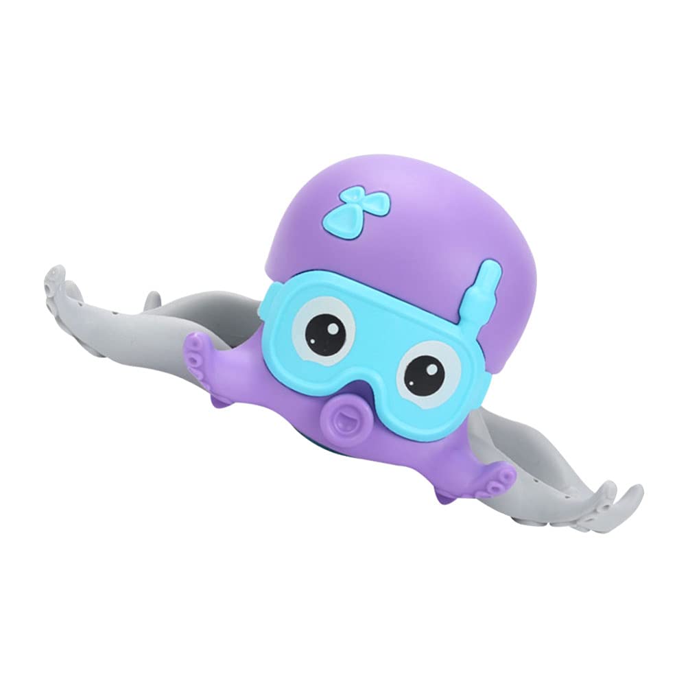 Balacoo Octopus Bath & Shower Toy - Waterproof Crawling & Pull Walking Amphibious Toy for Kids - Fun Bathtime & Pool Playtime Sensory Toy