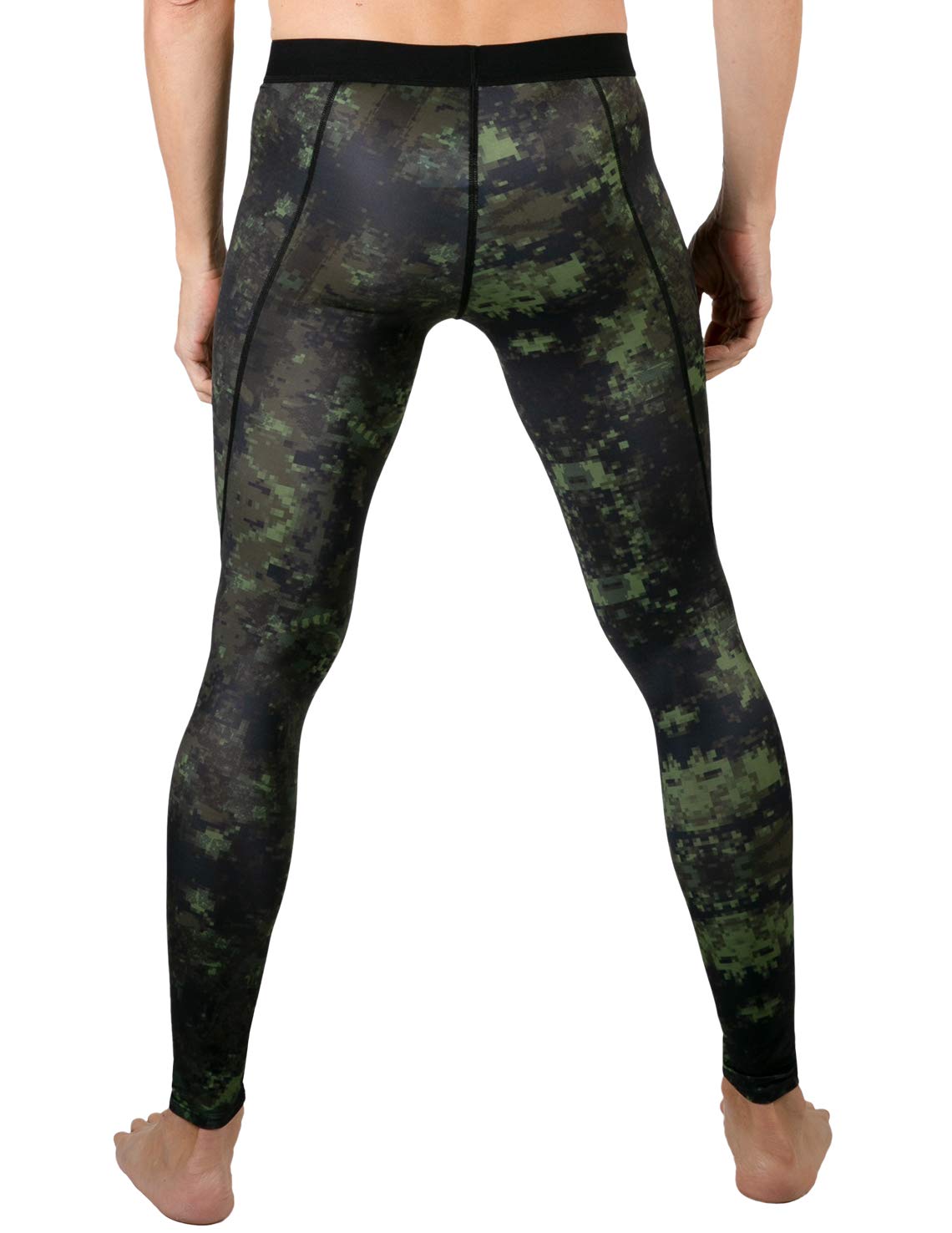 Tuga Men's Swim Pro Tights - UPF 50+ Sun Protection, Quick-Dry & Chlorine Resistant Swimwear for Men, Made in USA - Perfect for Swimming, Surfing & Beach Activities