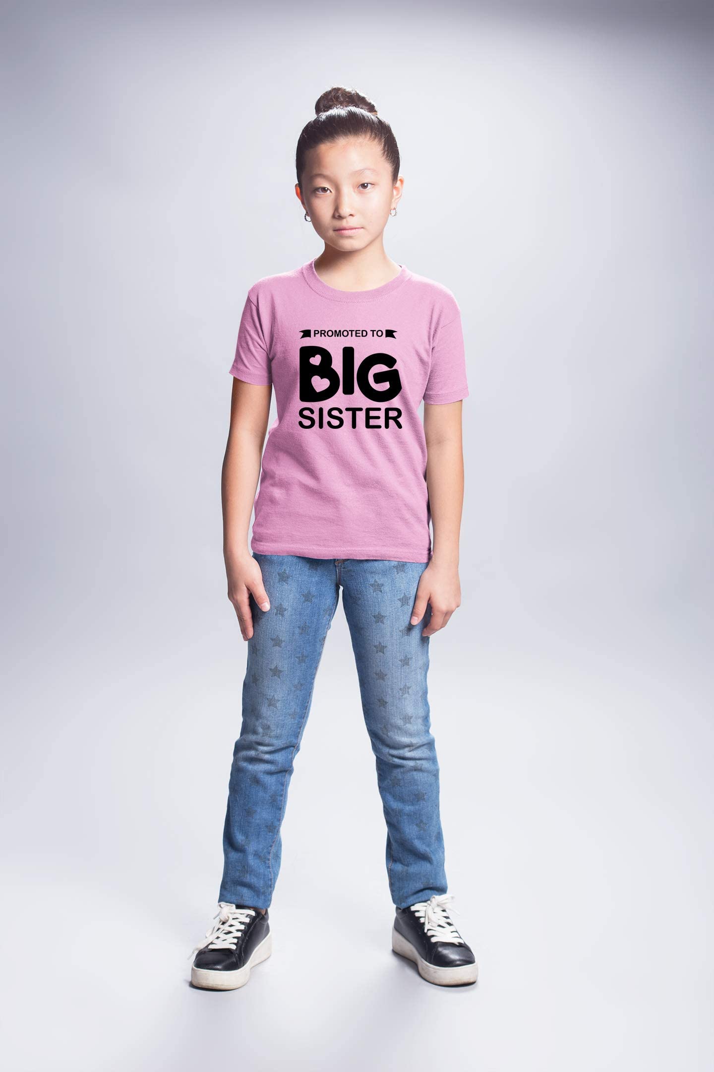 Big Sister Announcement Shirt for Toddler Girls - Cute Baby Sister Gift Outfit for Newborn Sibling Reveal | Perfect for Gender Reveal Parties & Family Photos
