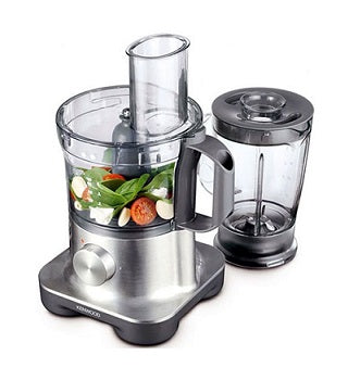 Kenwood FPM250 1000W Powerful Food Processor with 2.5L Bowl - 220V for Home Kitchen, Perfect for Chopping, Mixing & Dough Kneading