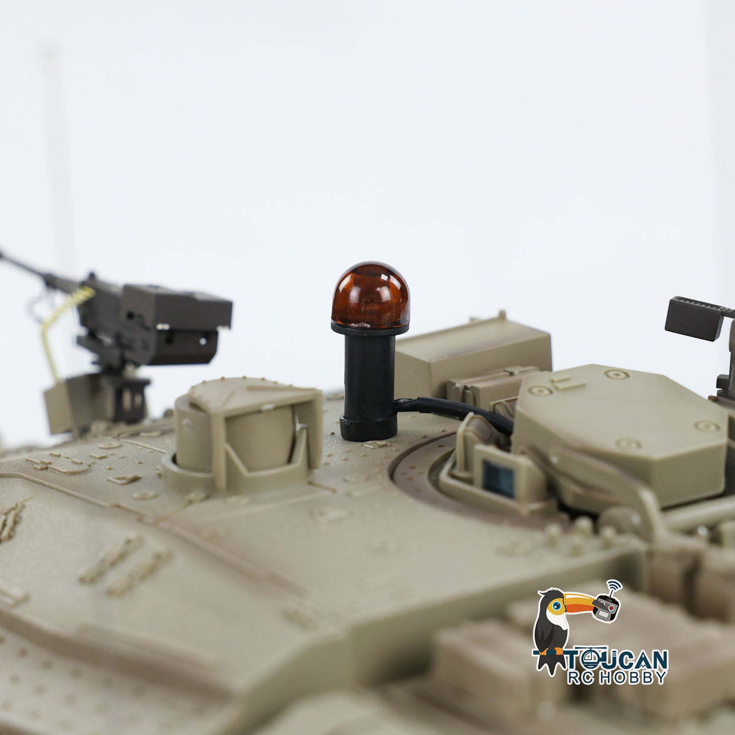 1:16 Scale RC Military Battle Tank - Heng Long IDF Merkava MK IV 3958 Upgraded Edition with Metal Gearbox & Tracks | Remote Control Model Tank for Collectors & Battle Simulation | Perfect for Outdoor Play, Military Enthusiasts & Display