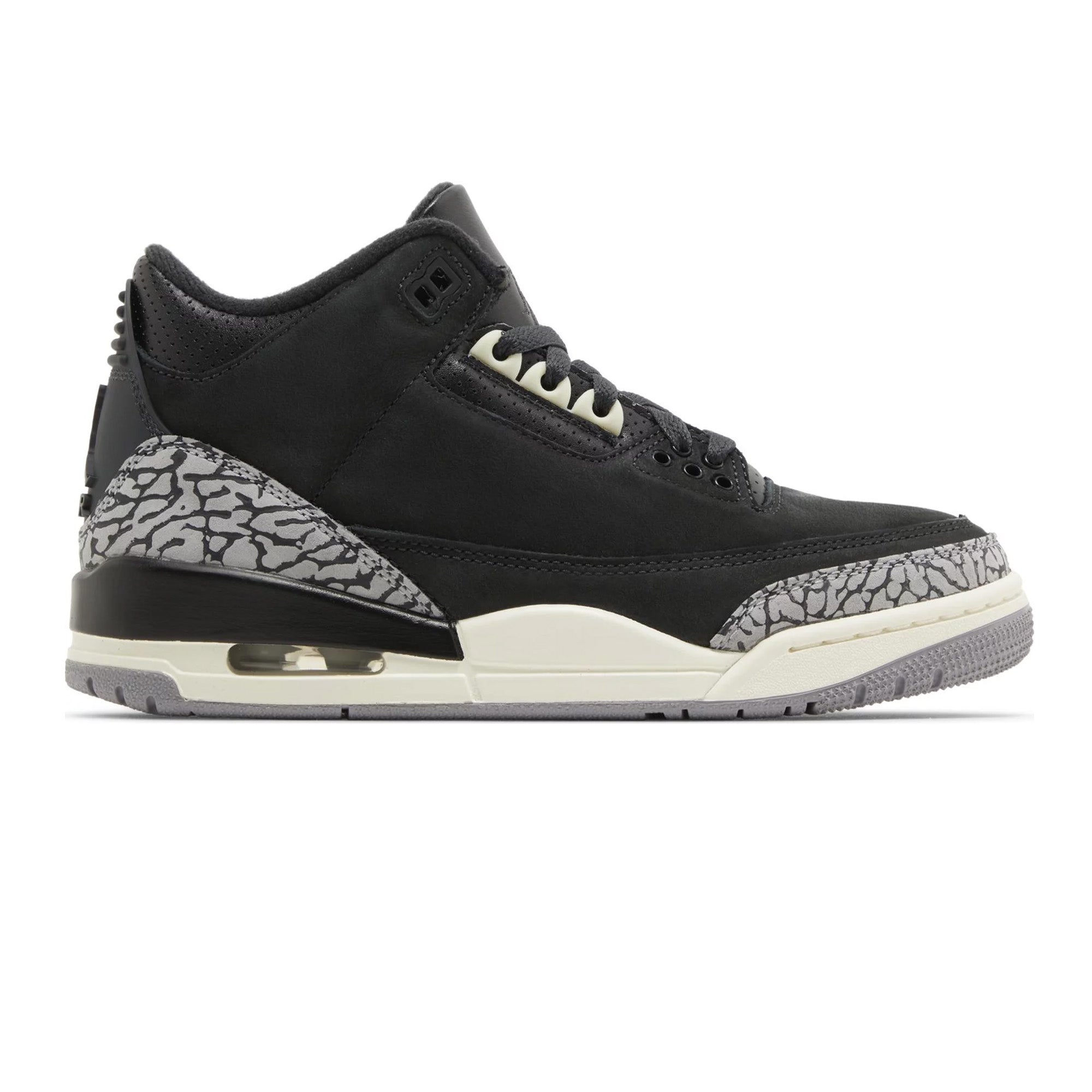 Air Jordan 3 Retro 'Off Noir' Women's Basketball Shoes 2023 - Stylish Sneakers for Casual Wear, Gym & Street Fashion