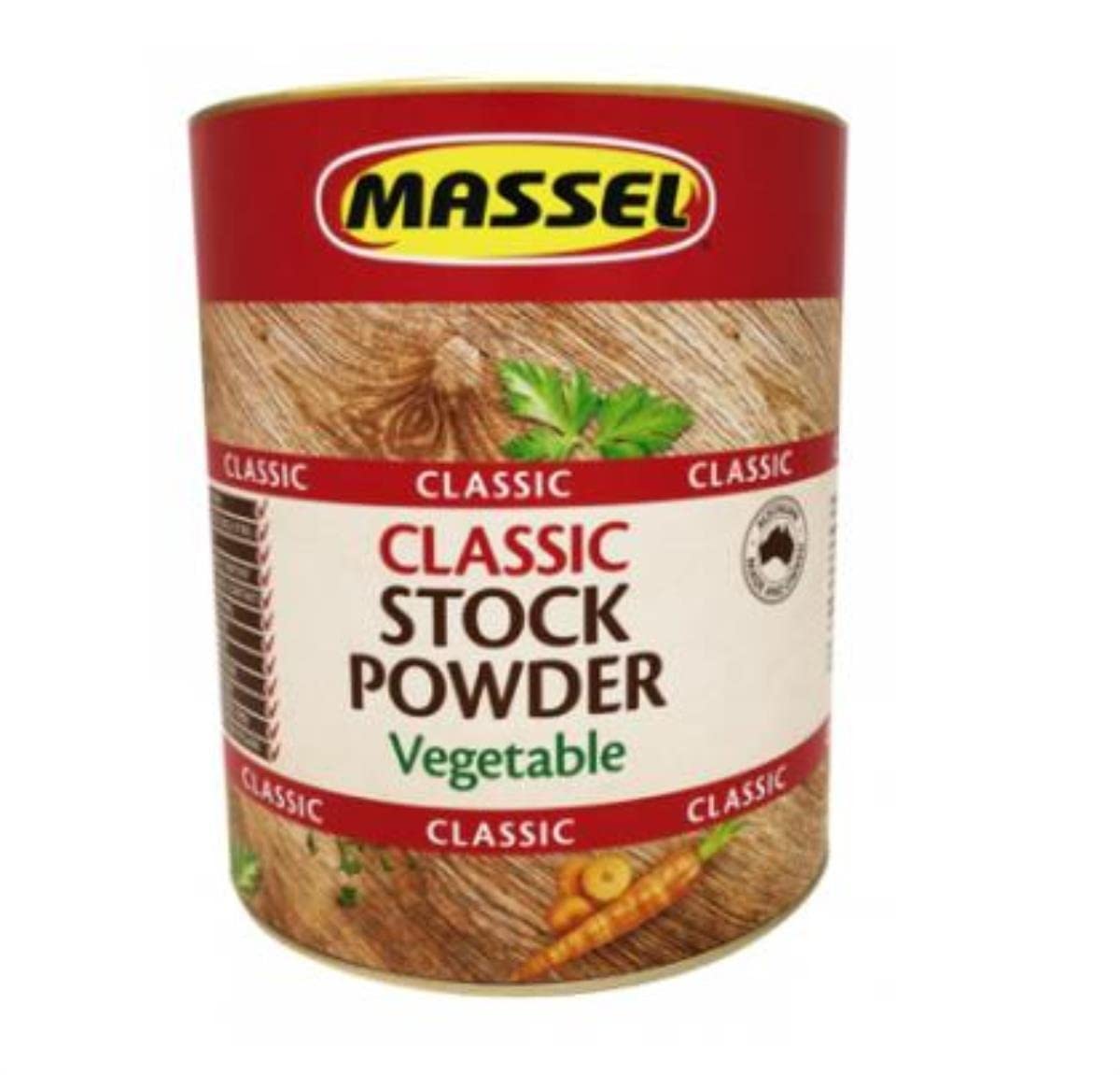 Massel Vegetable Stock Powder 2.5kg (5.5lb) - Gluten-Free Vegan Bouillon for Soups, Stews & Cooking - All-Natural Flavor Enhancer for Healthy Meals