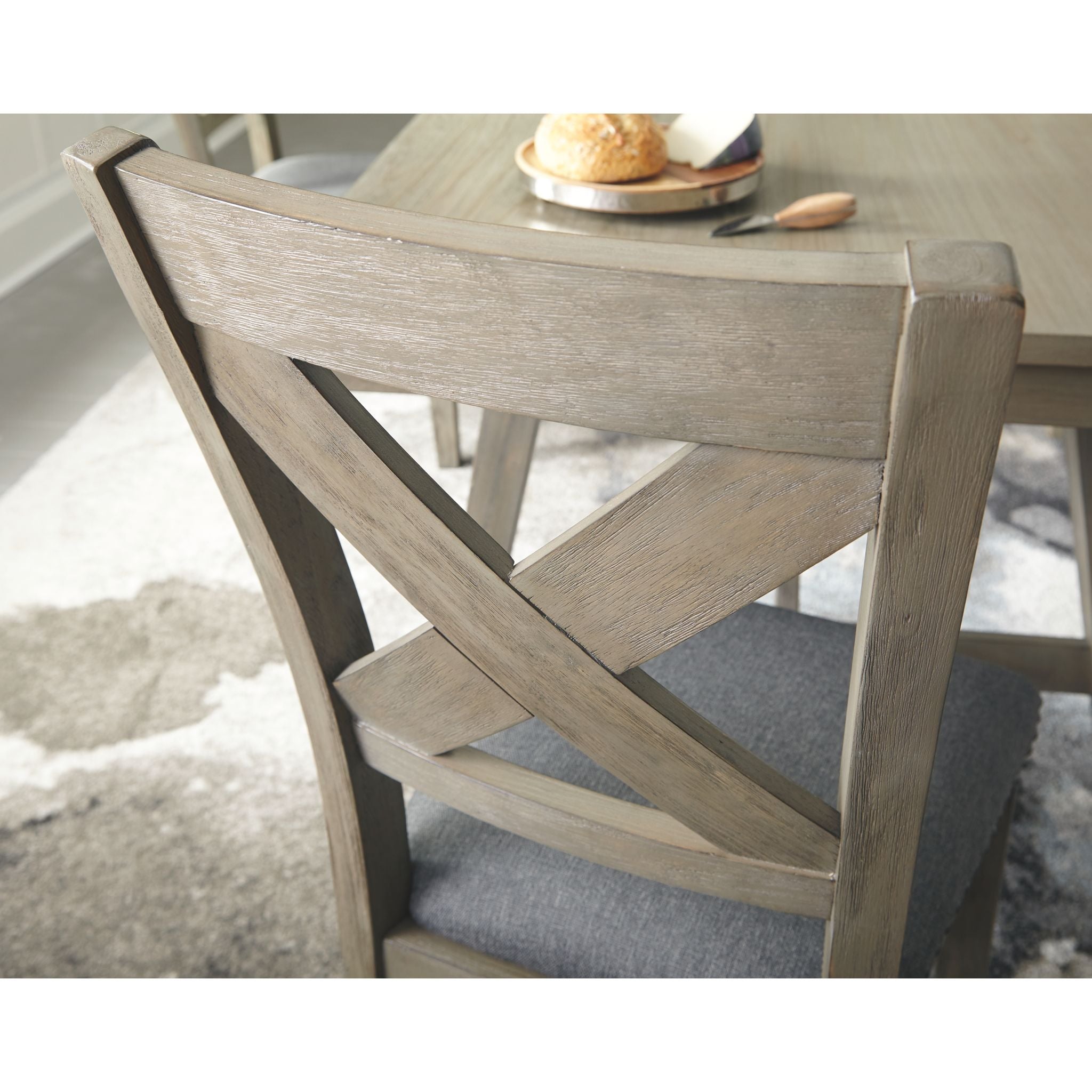 Aldwin Modern Side Chair in Gray - Sturdy Dining Room & Office Chair for Home & Workspace (D617 01) - Perfect for Small Spaces, Kitchen Nooks & Conference Rooms