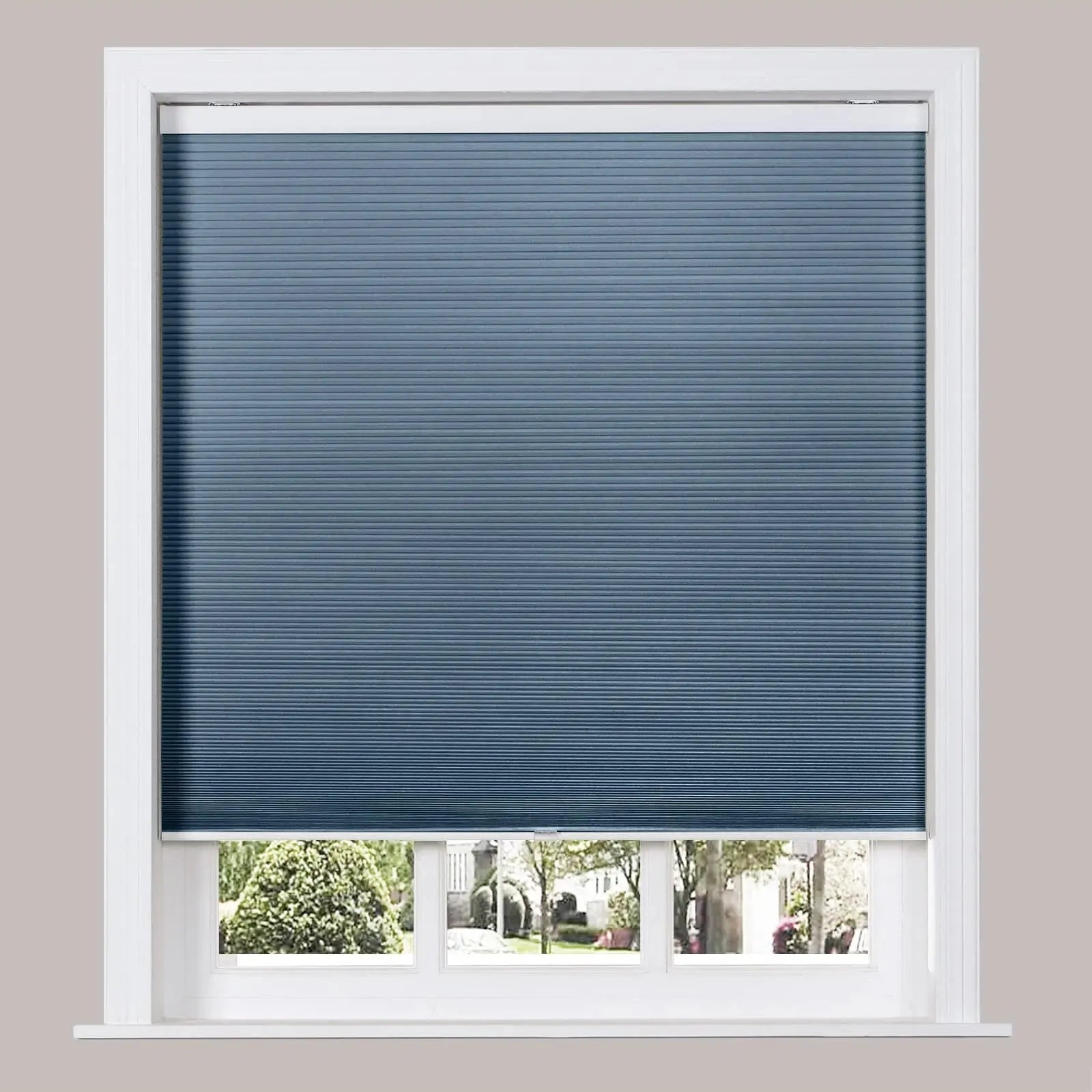 Blackout Cellular Shades for Windows - Cordless Honeycomb Blinds by Paola | Energy Efficient, Light Blocking, Noise Reducing | Perfect for Bedrooms, Nurseries & Home Offices