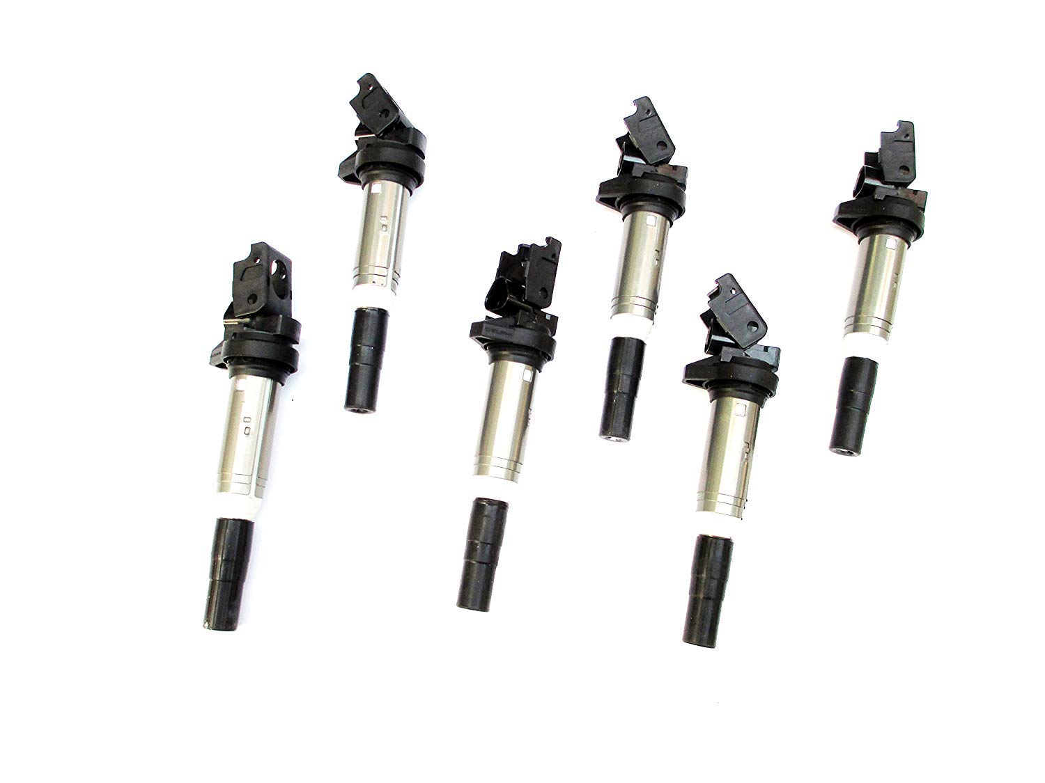 6-Pack Ignition Coil Set - Delphi & Bremi 12138616153 Compatible with BMW E46 325Ci - Improve Engine Performance & Fuel Efficiency for Smooth Driving
