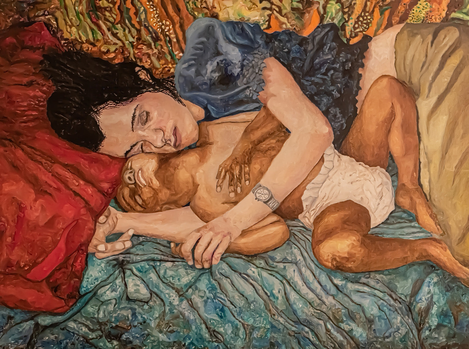 Gary Grissom: Yoha Holding Yaqub, Sleeping - Premium Comfort for Home & Office Relaxation