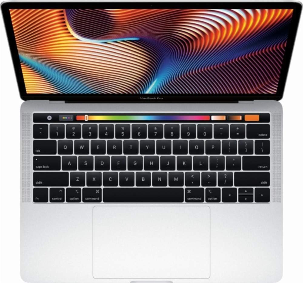 Apple MacBook Pro 13-inch Laptop (Renewed) - 2.9GHz Intel Core i5, 8GB RAM, 256GB SSD, Retina Display with Touch Bar, Silver | Perfect for Business, Design & Student Use