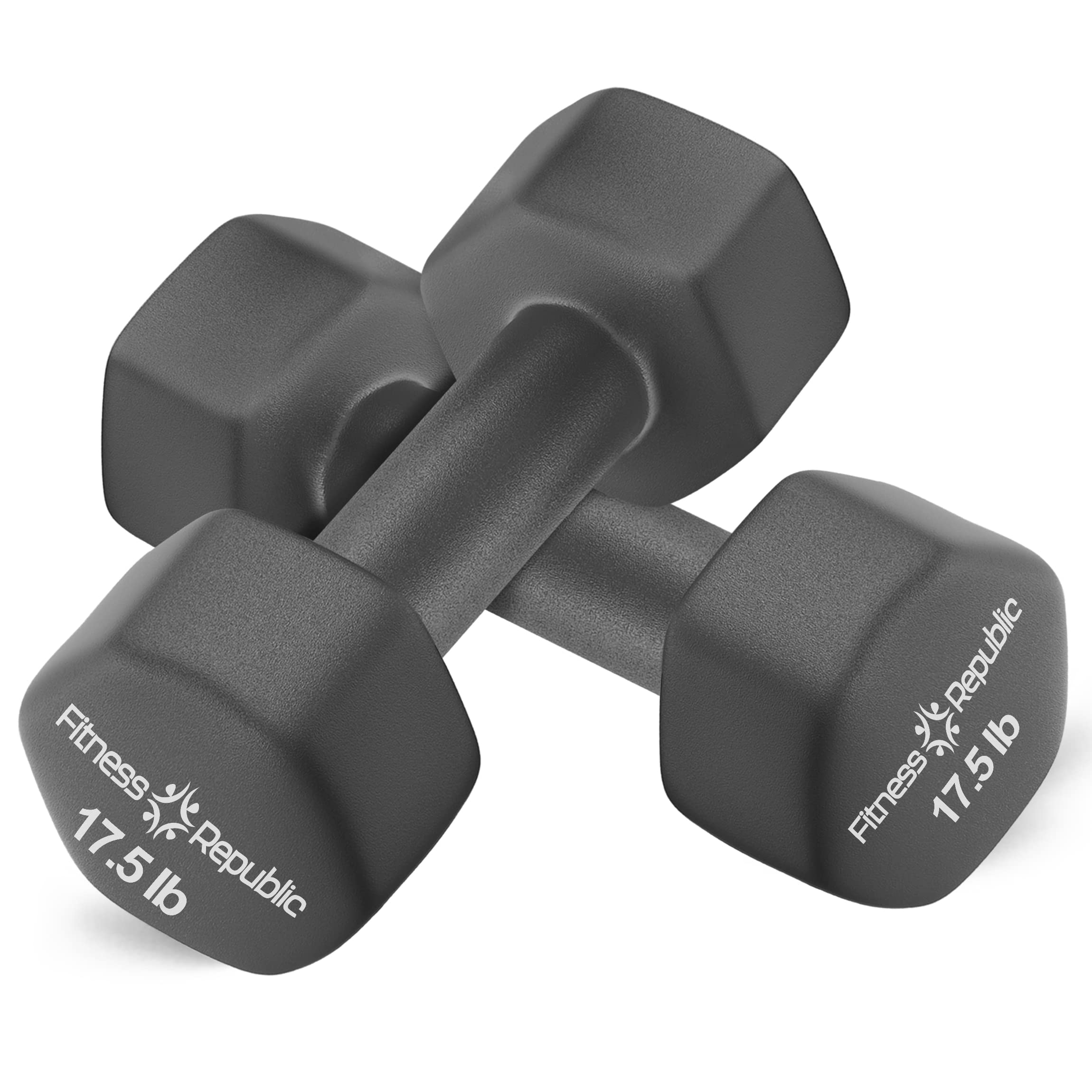 **2-Pack Neoprene Dumbbells - Non-Slip Hex Free Weights for Muscle Toning & Strength Training | Portable Home Gym Equipment for Women & Men | Perfect for Home Workouts, Yoga, and Fitness**