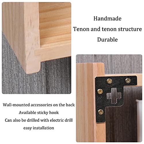 Wall-Mounted Router Storage Box for WiFi & Cable Management - 49x30cm - TV Accessories Organizer