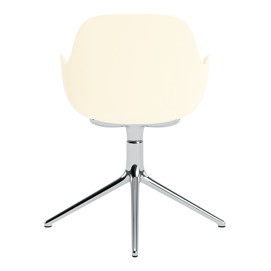 Modern Form Armchair with 4L Swivel Base - Ergonomic Office Chair for Home & Workspace - Perfect for Working, Gaming, and Relaxing