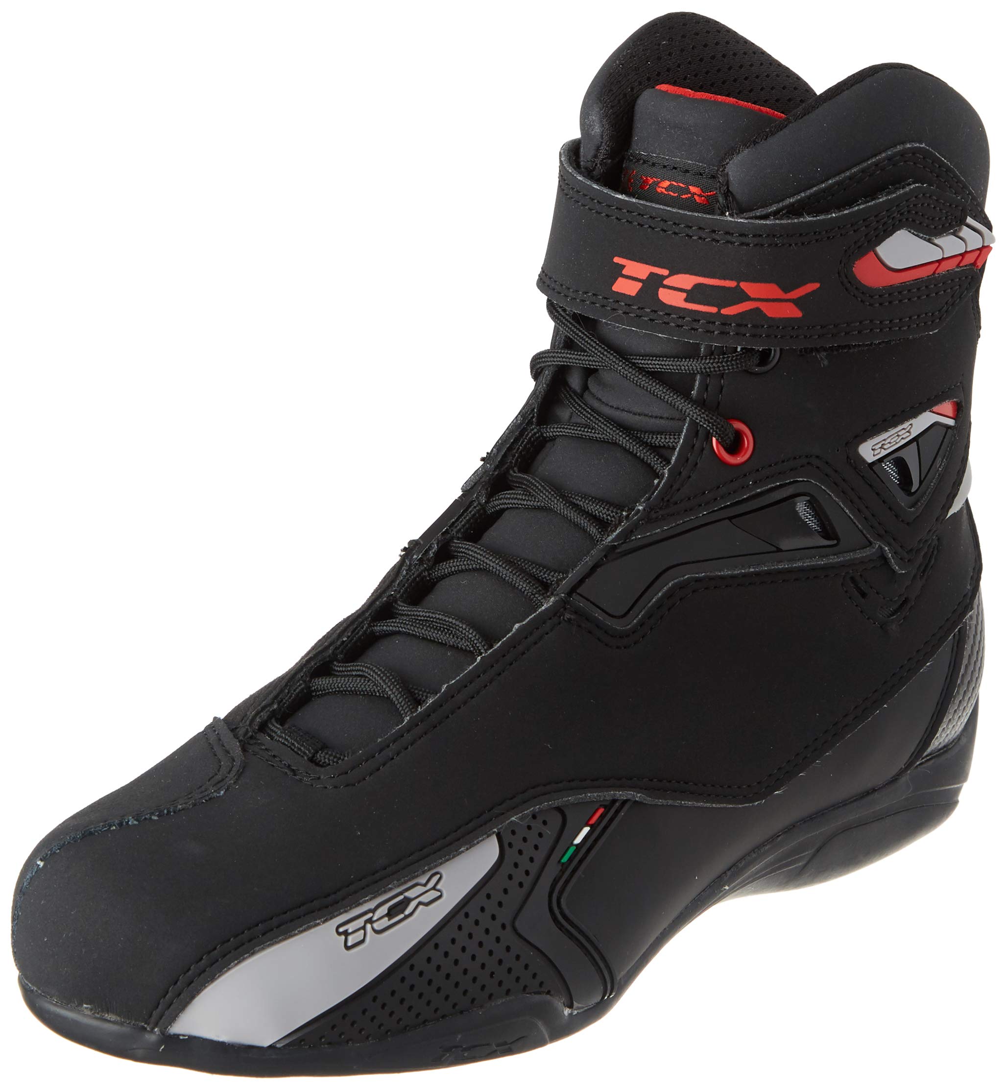 TCX Men's NC Motorcycle Boots - Size 7.5 US | Durable Riding Boots for Motorcycle Enthusiasts | Perfect for Long-Distance Touring & Daily Commuting