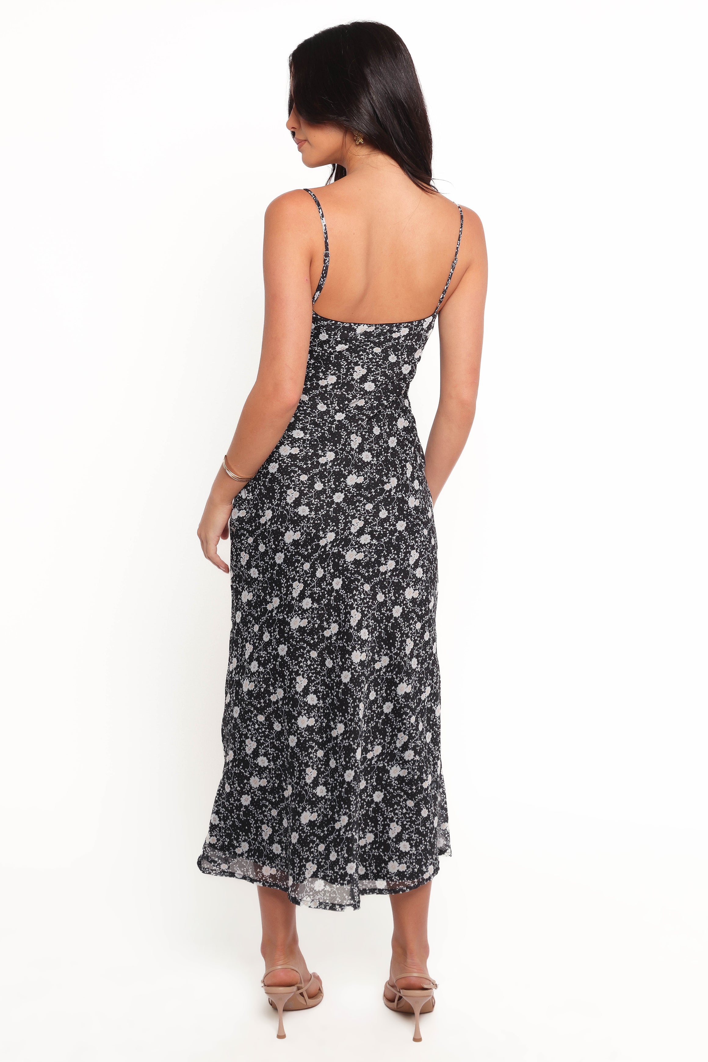 Elka Midi Dress - Floral Print Summer Dress for Women | Casual & Party Wear | Perfect for Beach, Vacation & Date Nights