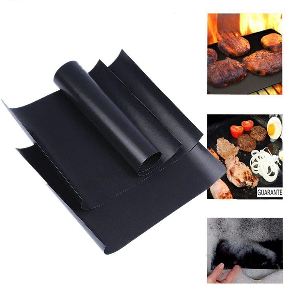 Non-Stick Silicone Baking Mat - 1PC Heat-Resistant Oven Liner & BBQ Grill Mat for Baking, Roasting, Grilling - Perfect for Cookies, Pizza, Pastry & Outdoor Cooking