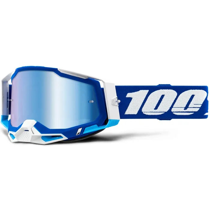 100% UV Protection Racecraft 2 Motorcycle Sunglasses - Polarized Mirror Lens for Cycling, Running & Outdoor Sports - Lightweight & Anti-Fog Design