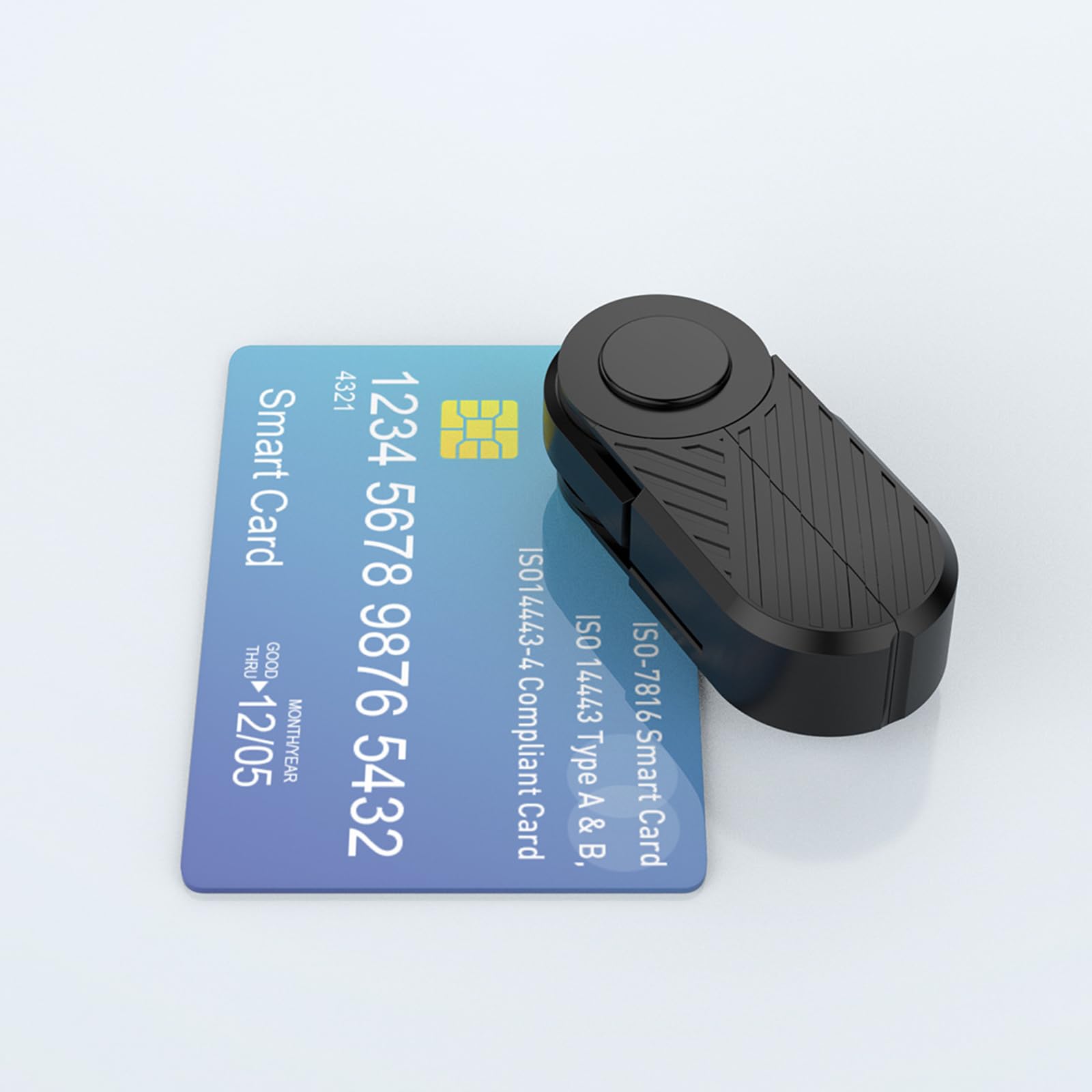 Zeizafa USB C Card Reader - Foldable Multi-Card Reader for Laptops & Phones - Supports SD, Micro SD, SIM & Chip Cards - Perfect for Travel, Office & Data Transfer