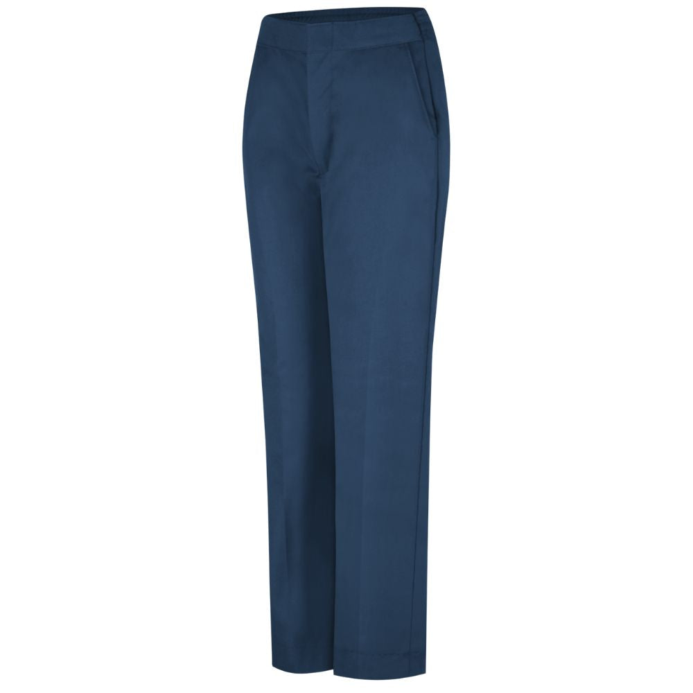 Red Kap Women's Half Elastic Work Pants PT59 - Comfortable Navy Blue Workwear for Professionals | Perfect for Nursing, Hospitality & Service Industry Jobs