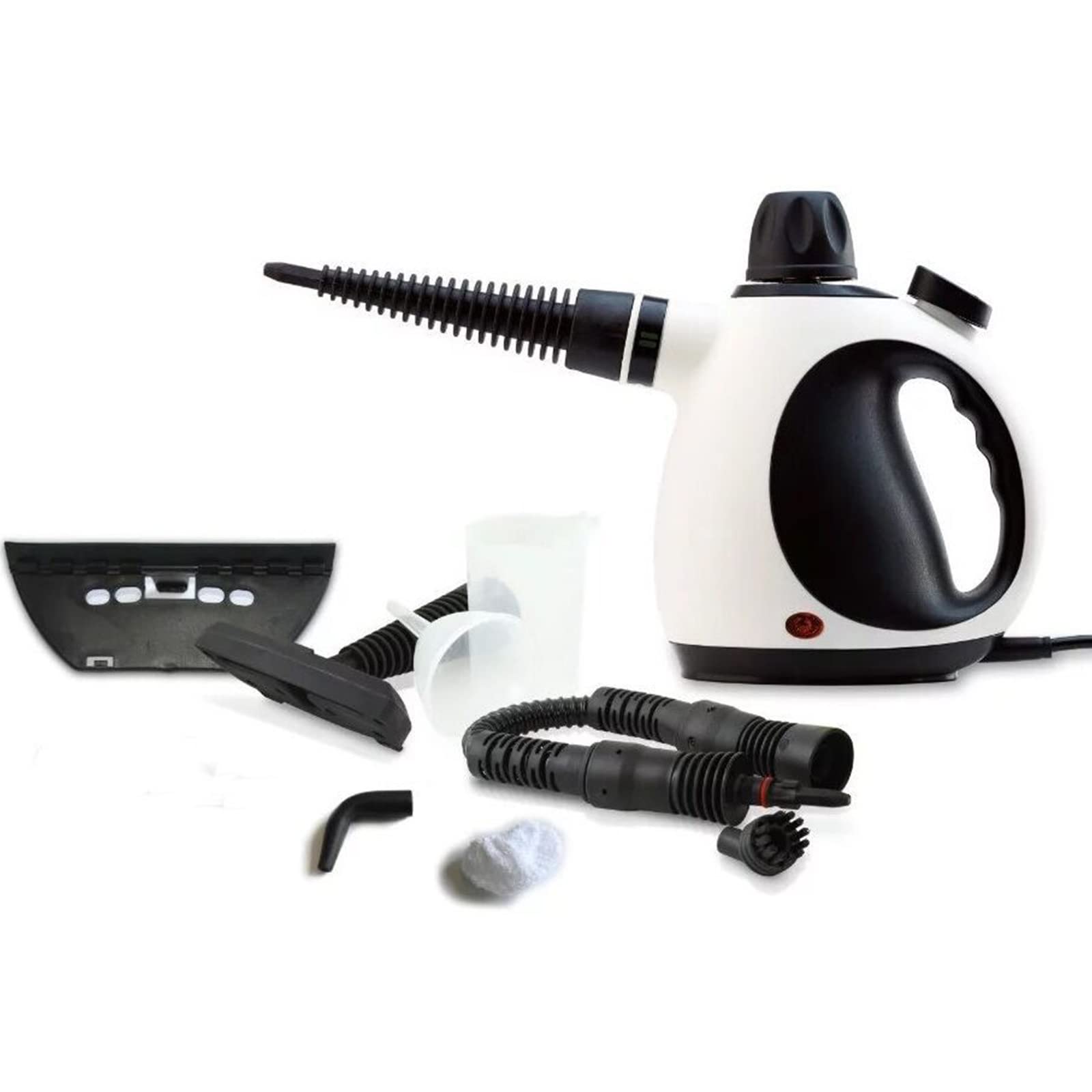 Z&HA Portable Handheld Steam Cleaner - 300ml Large Capacity Multi-Surface Steamer for Floors, Upholstery, Grout & Car Cleaning | All-Natural Sanitizer | White | Perfect for Home, Kitchen, Bathroom & Auto Detailing