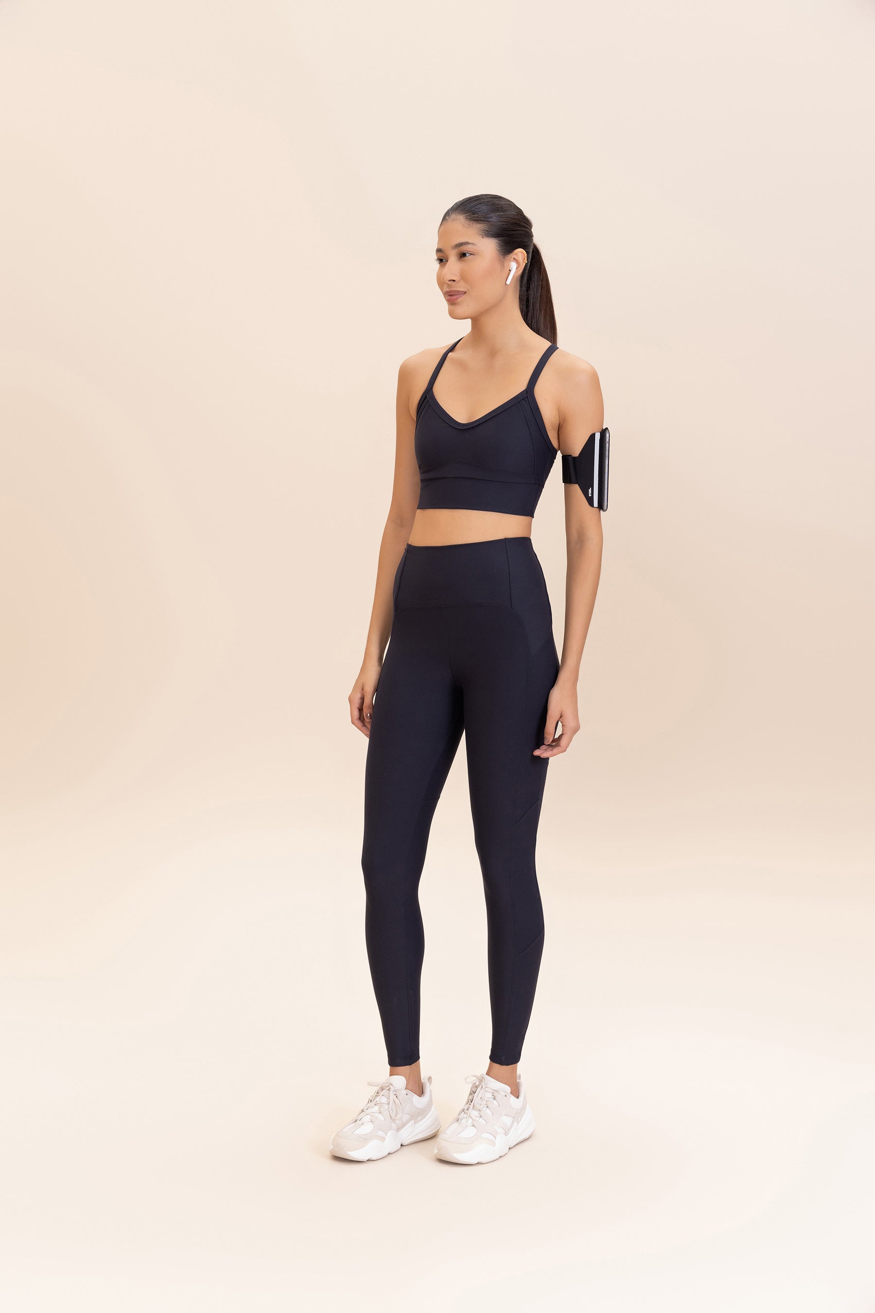 High-Waisted Neoprene Leggings for Women - Tummy Control Workout Yoga Pants - Sweat-Wicking & Comfortable - Perfect for Gym, Running & Everyday Wear