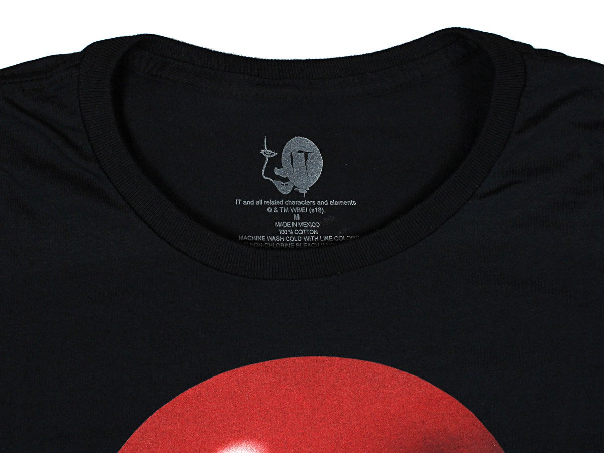 Men's Red Balloon Graphic Black T-Shirt - Casual Cotton Tee for Everyday Wear, Street Style & Gifts