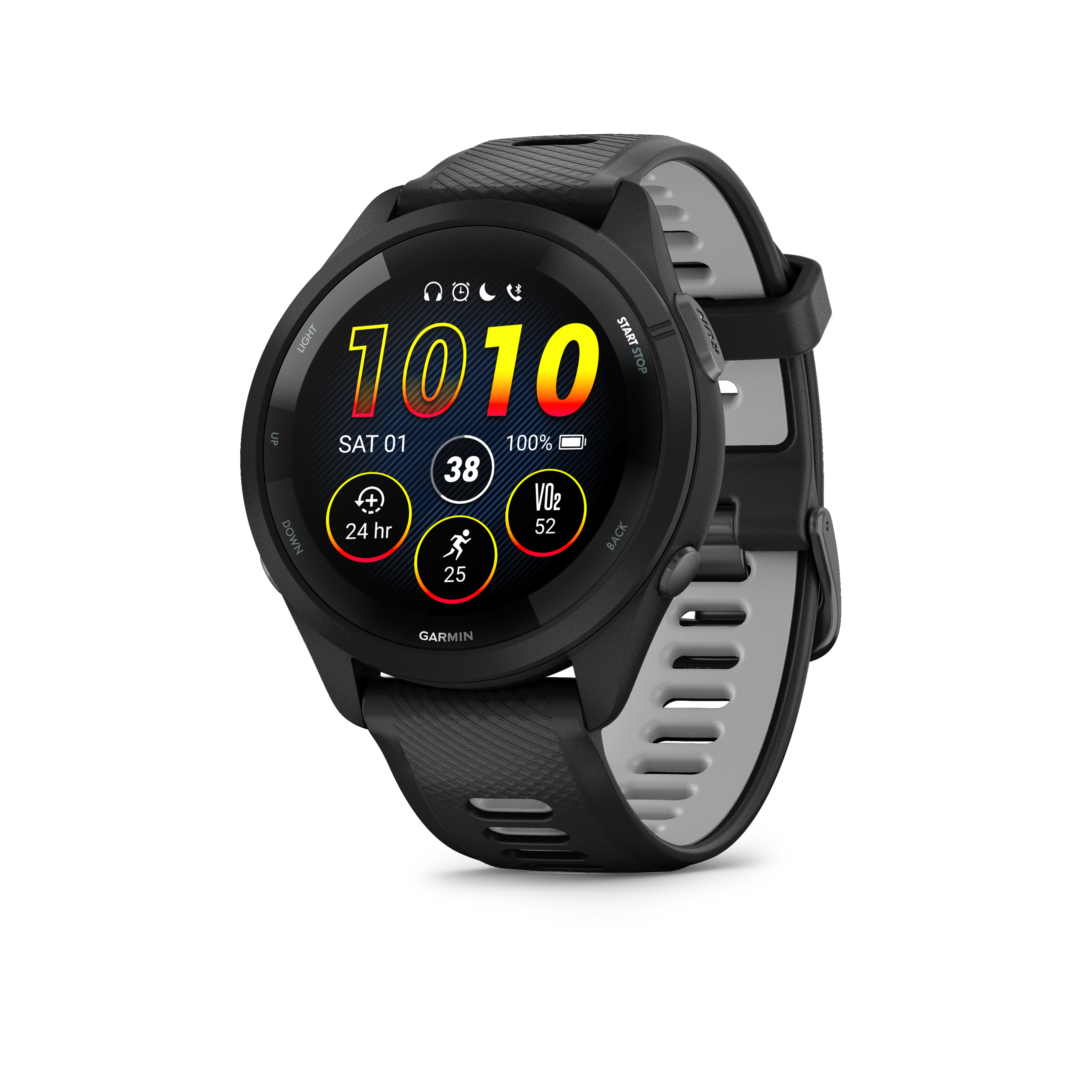 Garmin Forerunner 265 GPS Running Watch - Heart Rate Monitor, Music Storage, Advanced Training Metrics (Multiple Colors) | Perfect for Marathon Training, Outdoor Workouts & Fitness Tracking