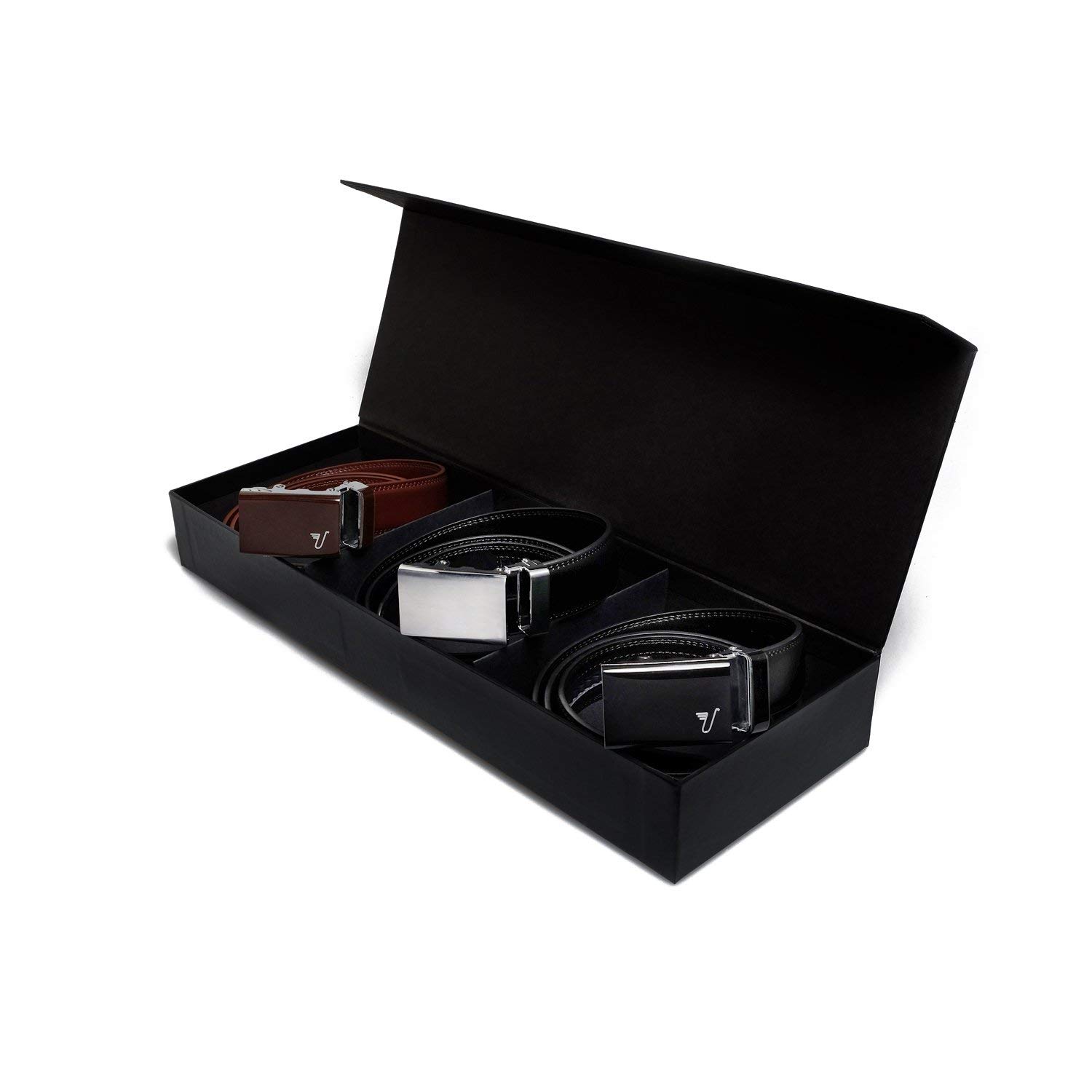 Mission Belt for Men - Adjustable Ratchet Belt with Premium Gift Box | Perfect for Casual, Business & Formal Wear | Durable & Stylish Belt for Everyday Use